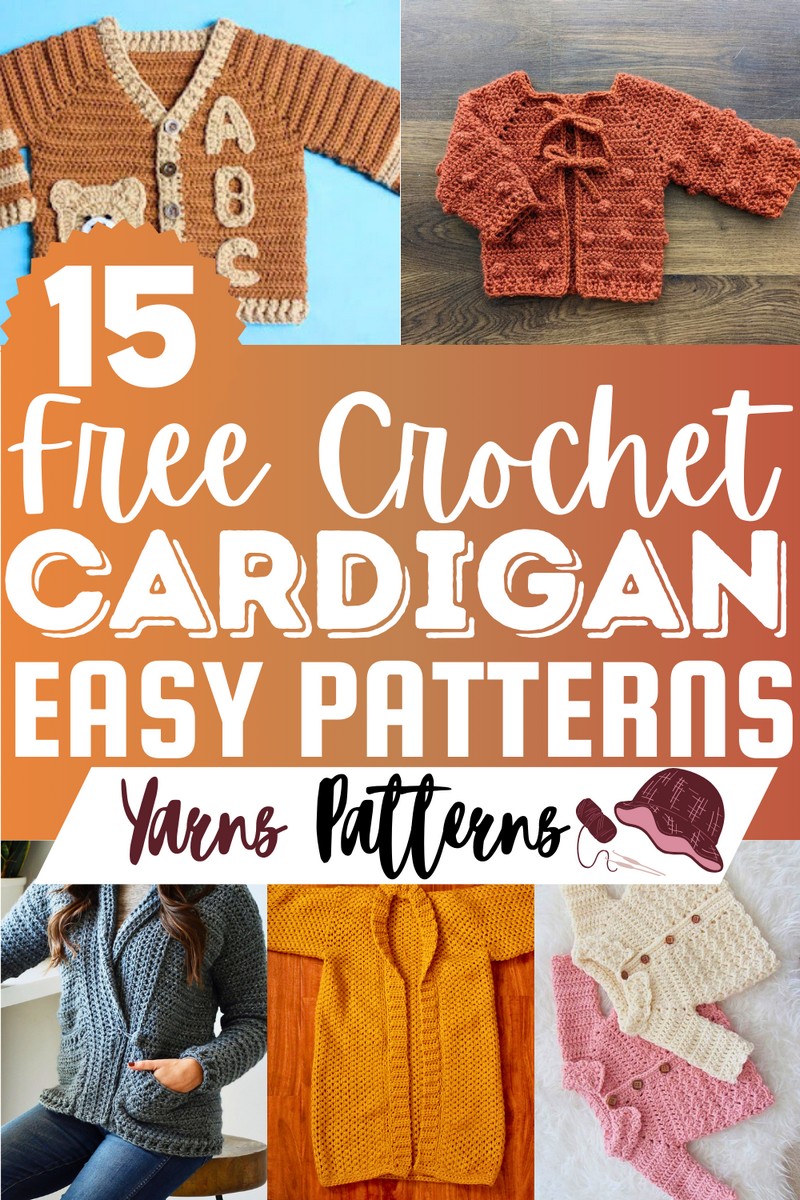 Free Crochet Cardigan Patterns