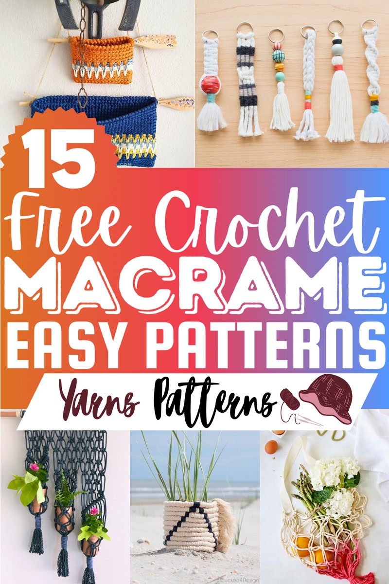 Free Crochet Macramé Patterns