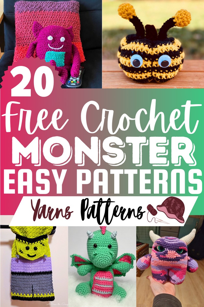 Free Crochet Monster Patterns