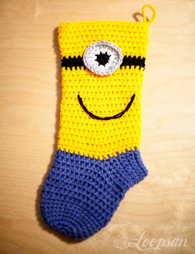 Minion Christmas Sock/Stocking