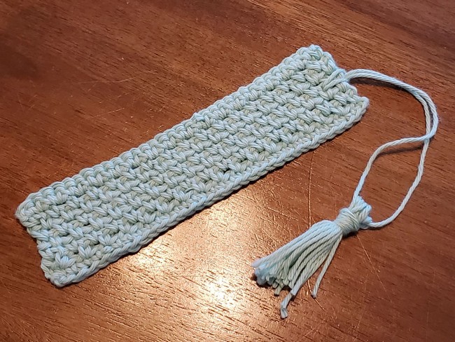 Moss Stitch Bookmark