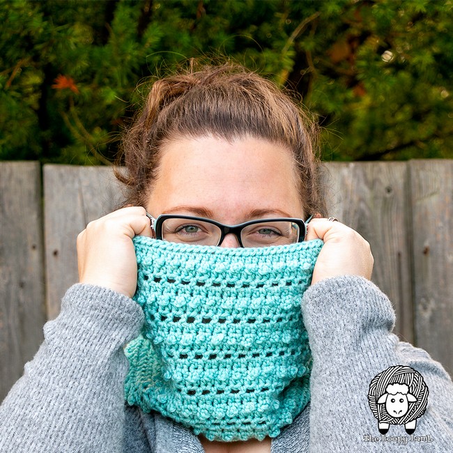 Picot Me Up Ear Warmer & Cowl Set