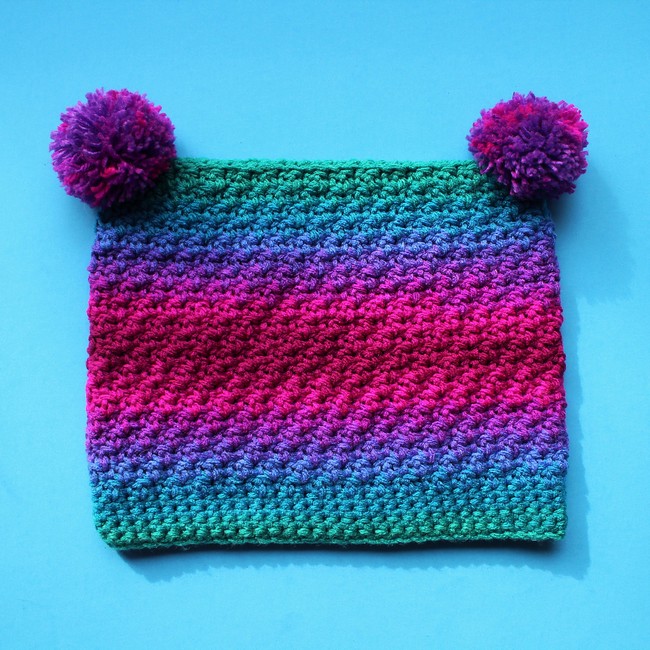 Popsicle Pom-Pom Hat