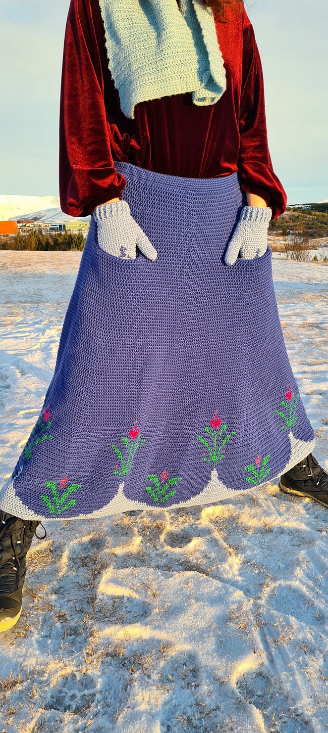 Princess skirt with pockets