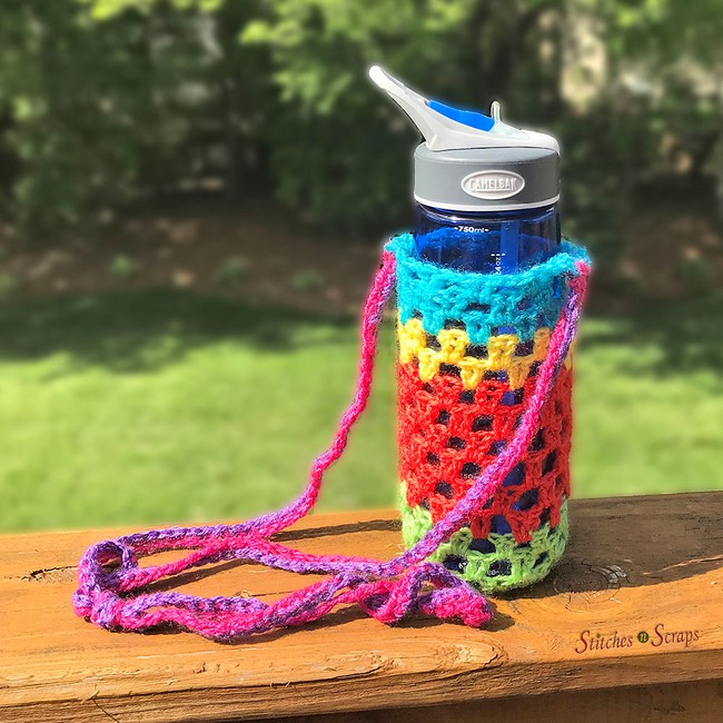 Simply Scrappy Water Bottle Holder