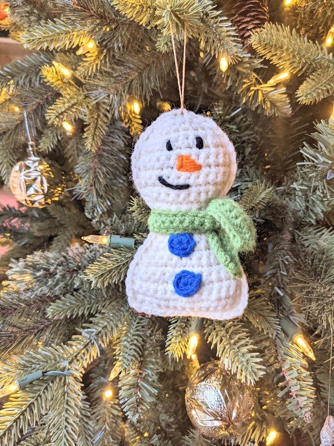 Snowman Christmas Ornament