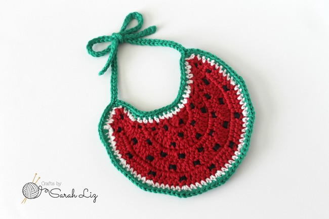 Watermelon Baby Bib