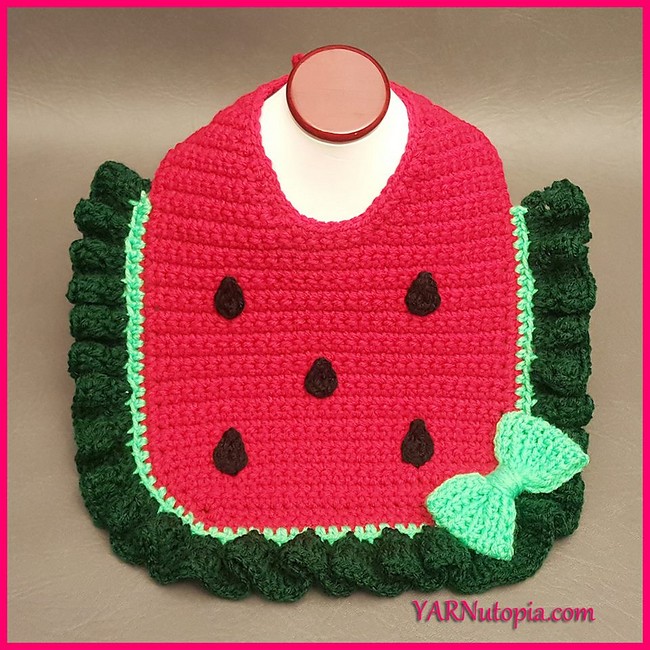 Watermelon Baby Bib