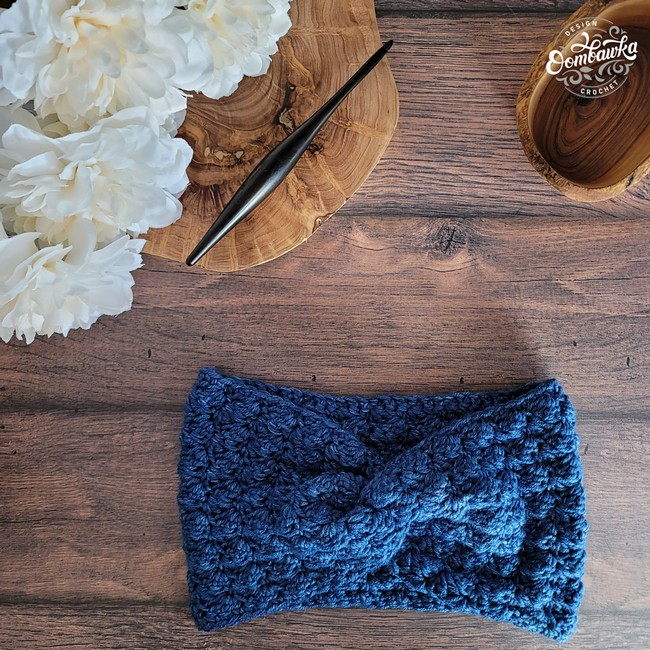 Wide Twist Front Ear Warmer