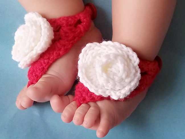 baby barefoot sandals