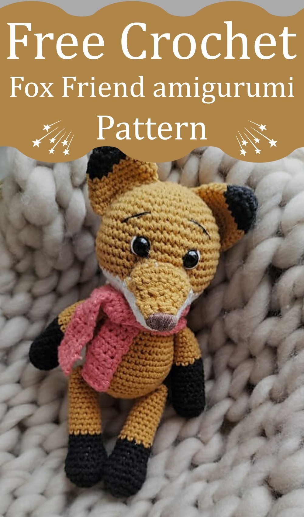 Fox Friend amigurumi