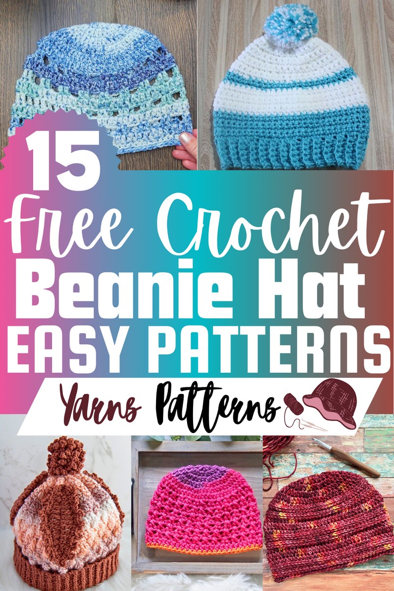 Free Crochet Beanie Hat Patterns