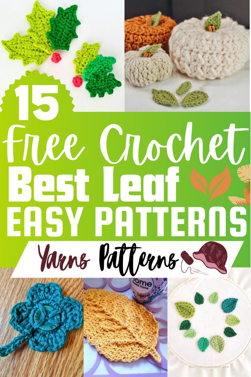 Free Crochet Leaf Patterns