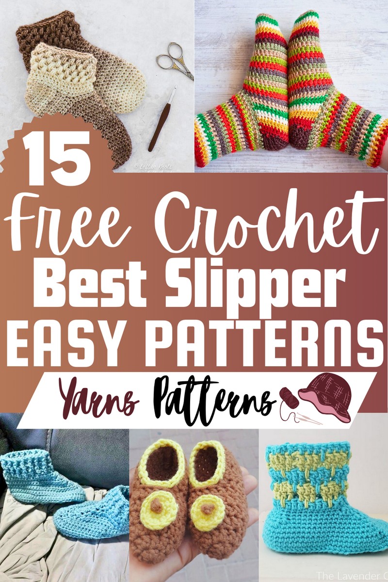 Free Crochet Slipper Patterns