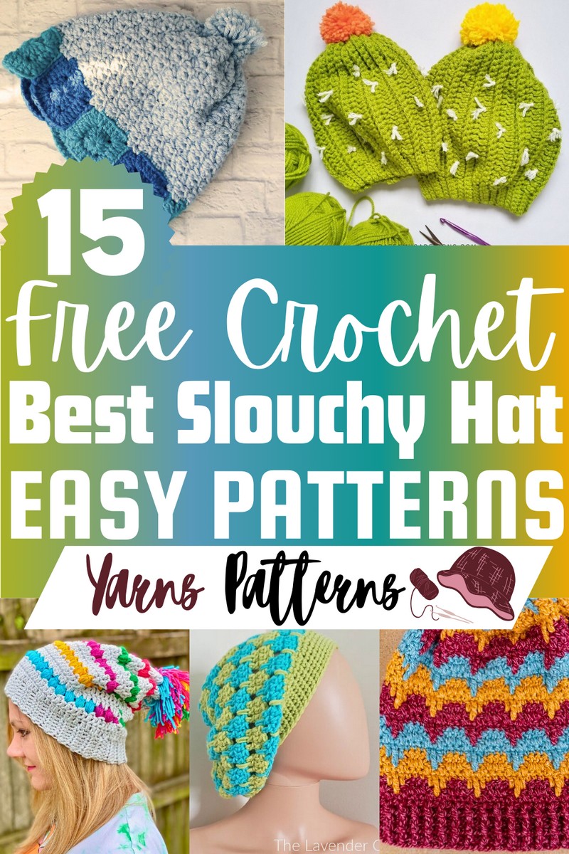 Free Crochet Slouchy Hat Patterns