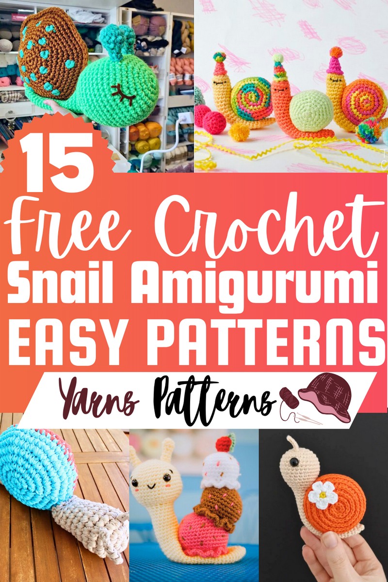 Free Crochet Snail Patterns