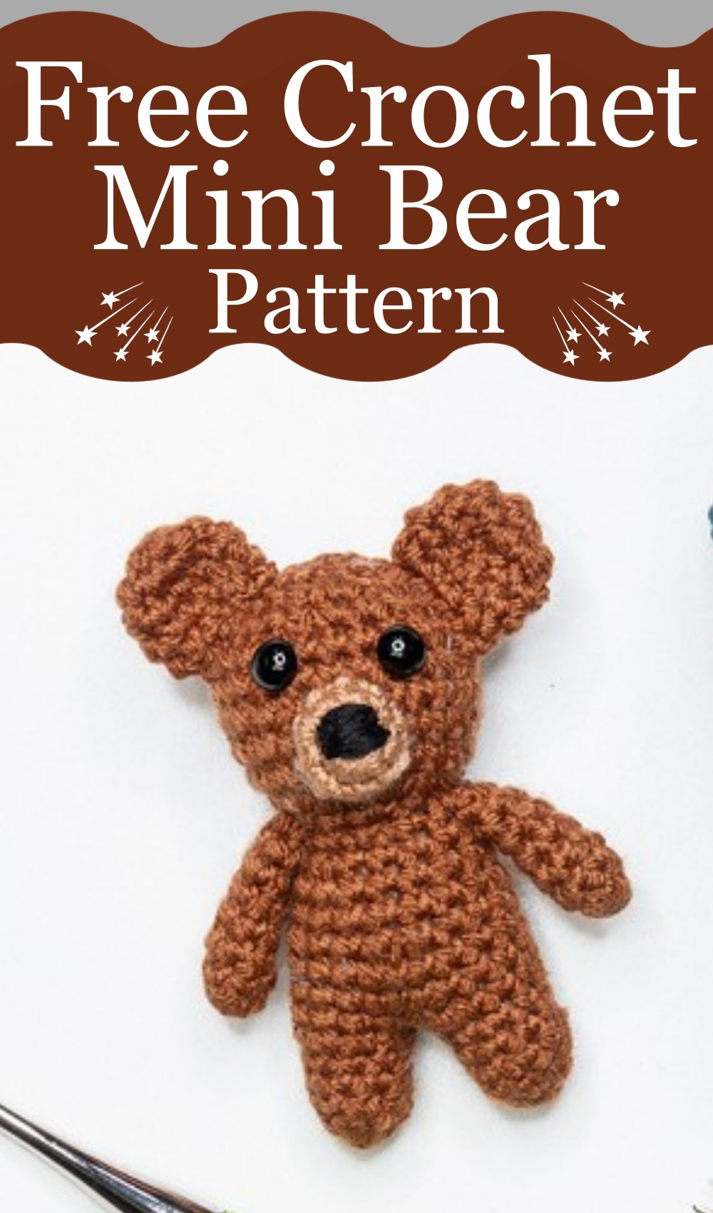 Mini Crochet Bear