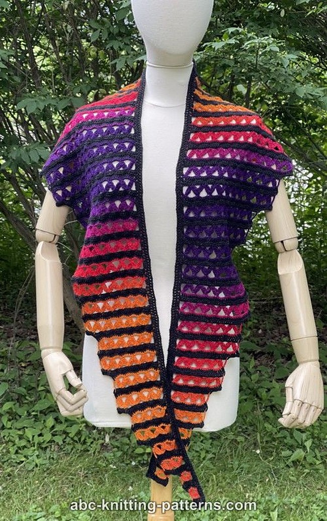 Phoenix Wings Shawl