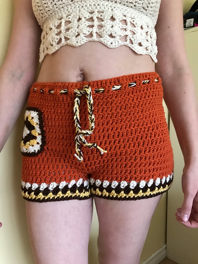 Retro Hippy Shorts