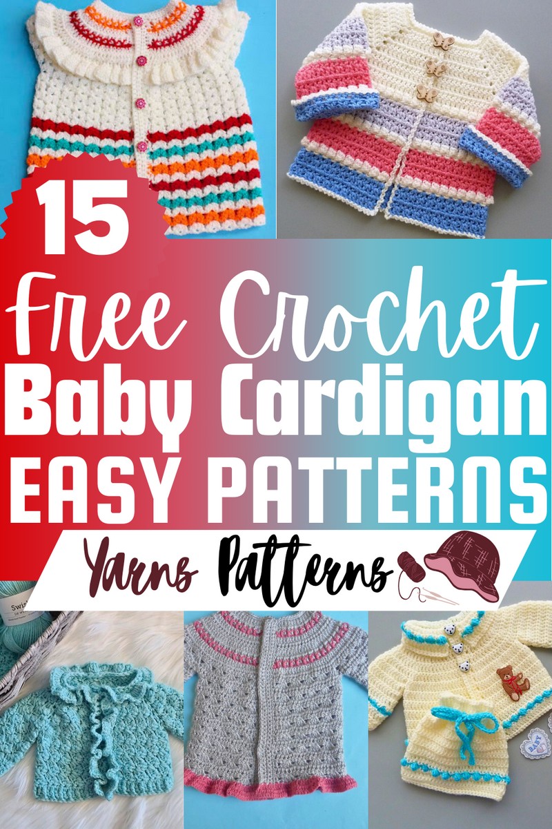 Free Crochet Baby Cardigan Patterns