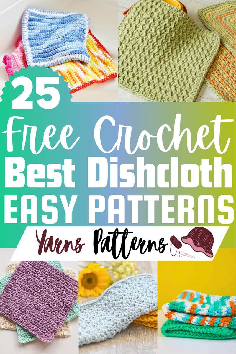 Free Crochet Dishcloth Patterns