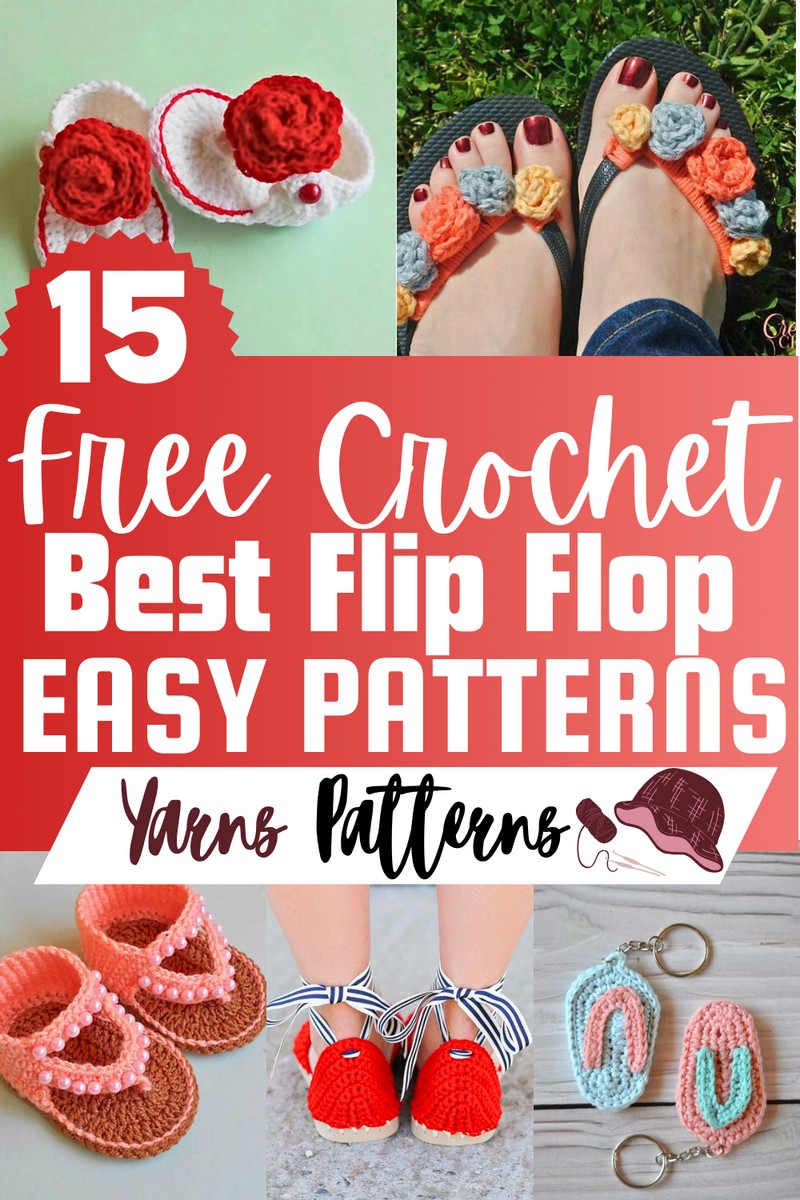 Free Crochet Flip Flop Patterns