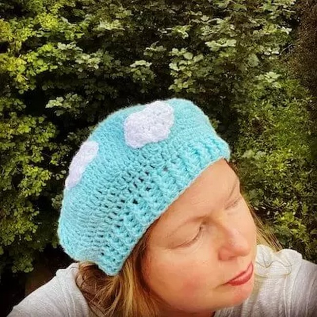 Crochet Cloud Beret Pattern