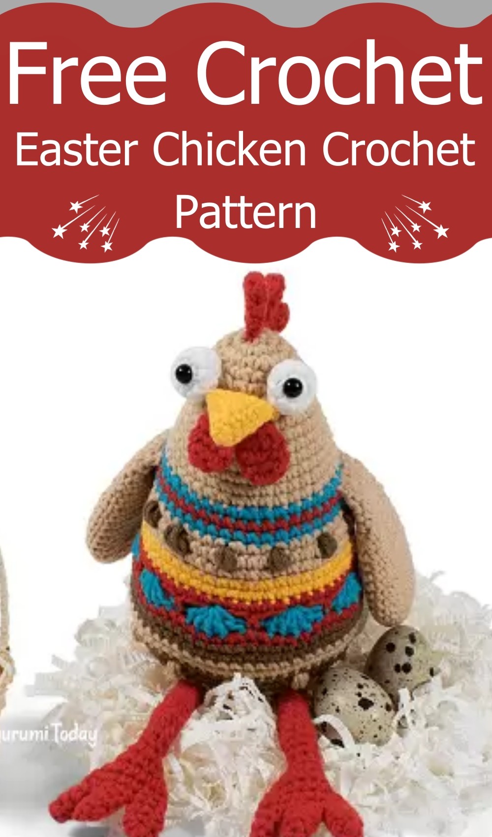 Free Easter Chicken Crochet Pattern