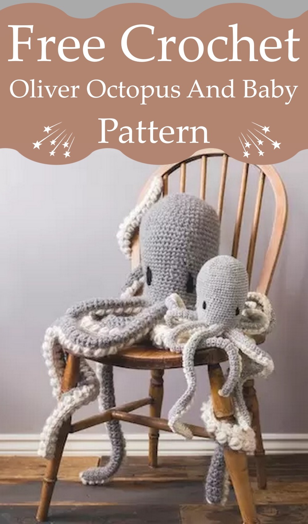 Oliver Octopus And Baby Crochet Pattern