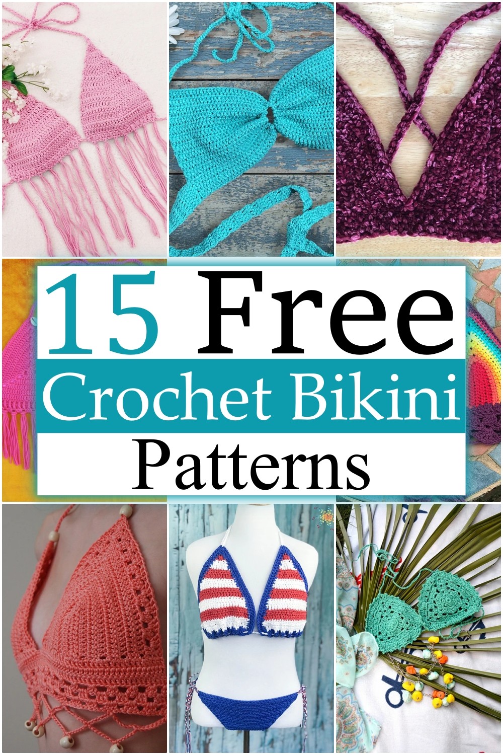 15 Free Crochet Bikini Patterns