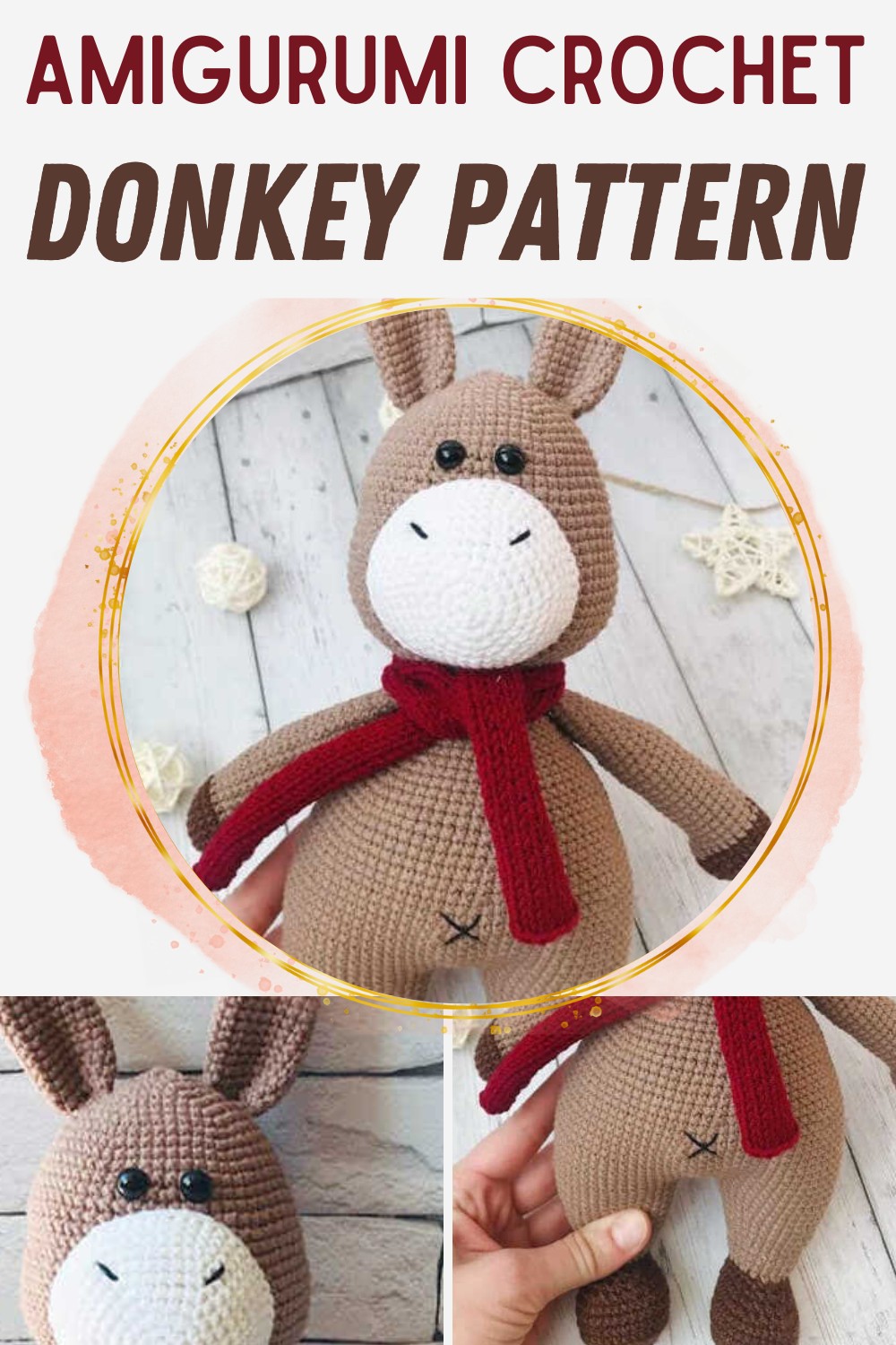 Amigurumi Crochet Donkey Pattern