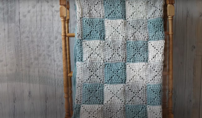 Crisscross Throw Crochet Pattern