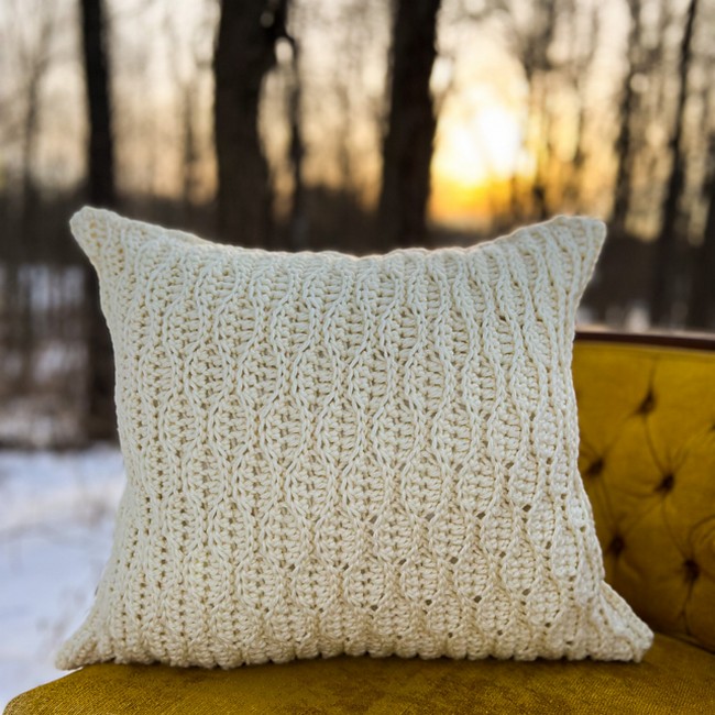 Crochet Almond Pillow Pattern