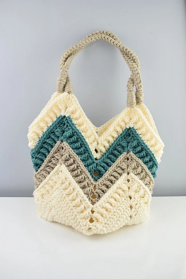 Crochet Alpine Tulip Bag Pattern