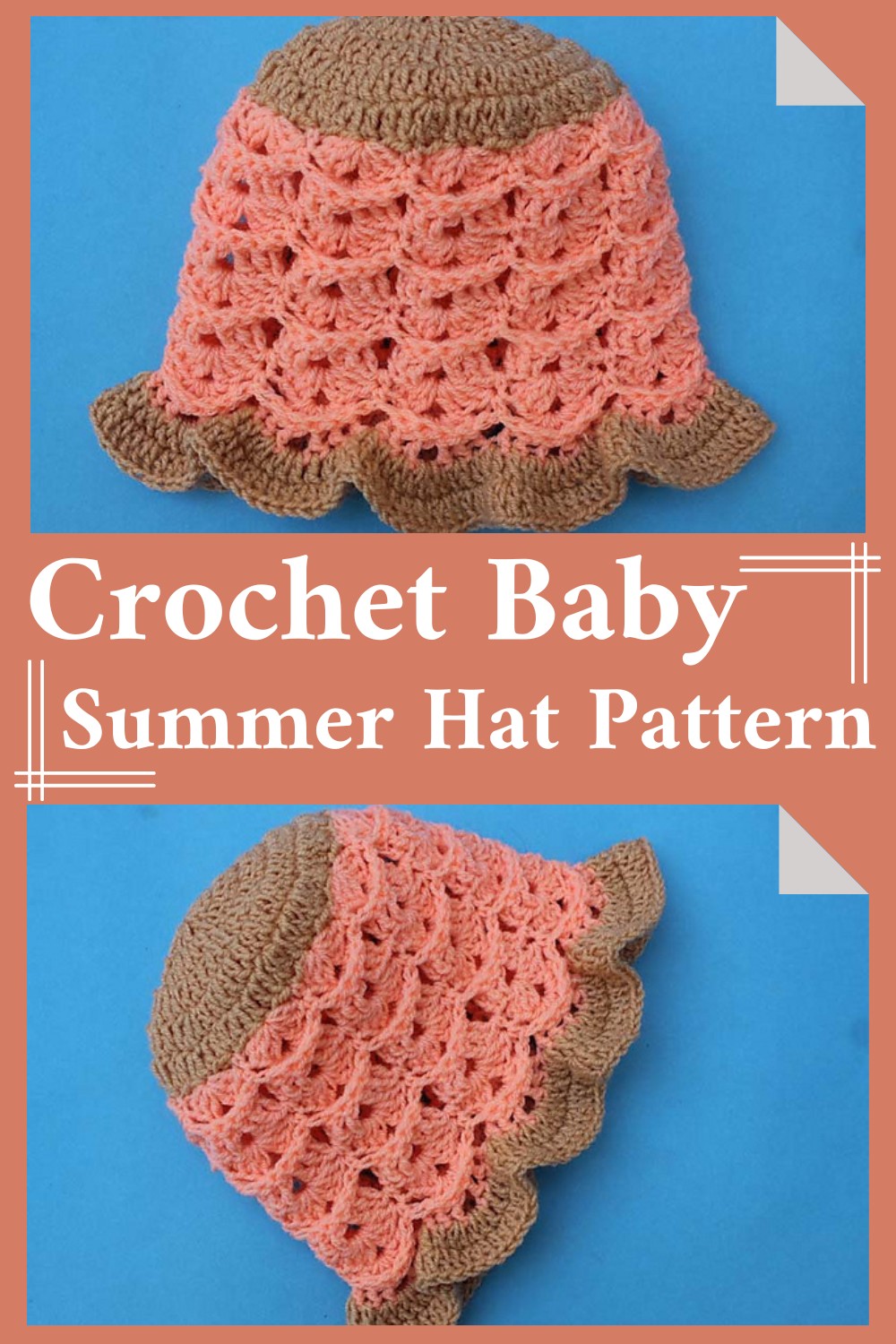 Crochet Baby Summer Hat Pattern