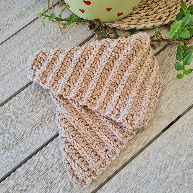 Crochet Bandana Cowl Scarf Pattern