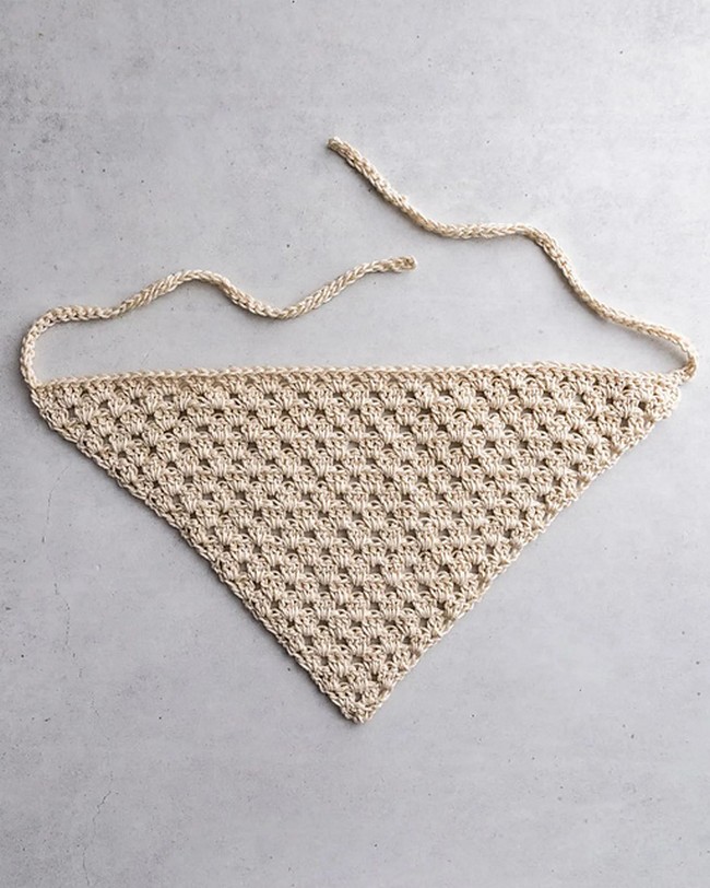 Crochet Bandana Pattern