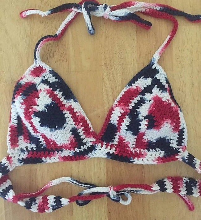 Crochet Basic Crochet Bralette Bikini Top Pattern