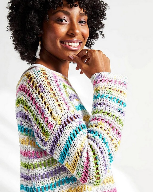 Crochet Boxy Pullover Pattern