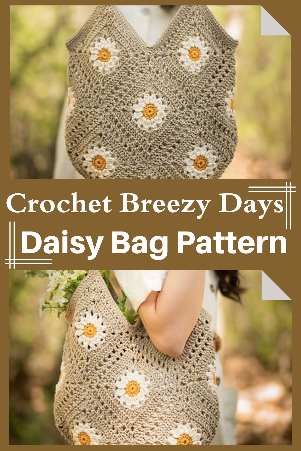 Crochet Breezy Days Daisy Bag Pattern