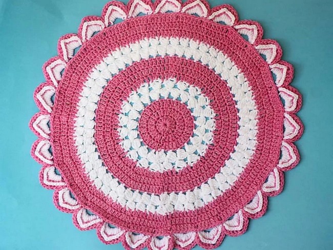 Crochet Circular Table Runner Pattern