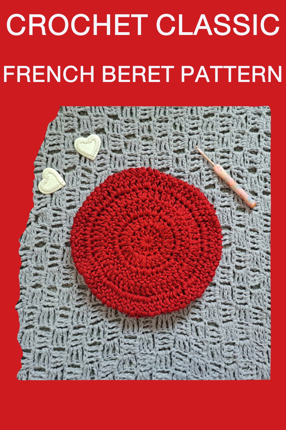 Crochet Classic French Beret Pattern