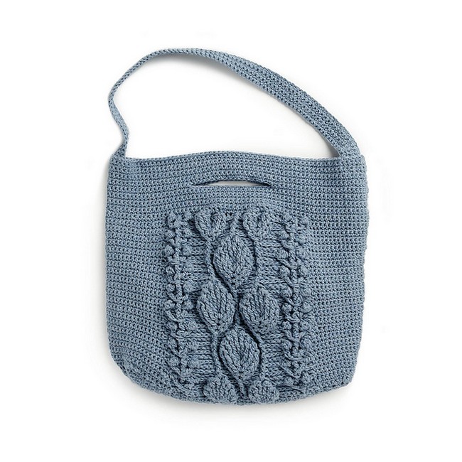 Crochet Climbing Leaves Tote Bag Pattern