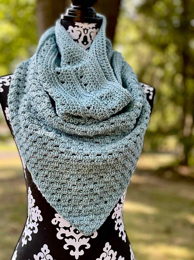 Crochet Cordelia Bandana Cowl Pattern