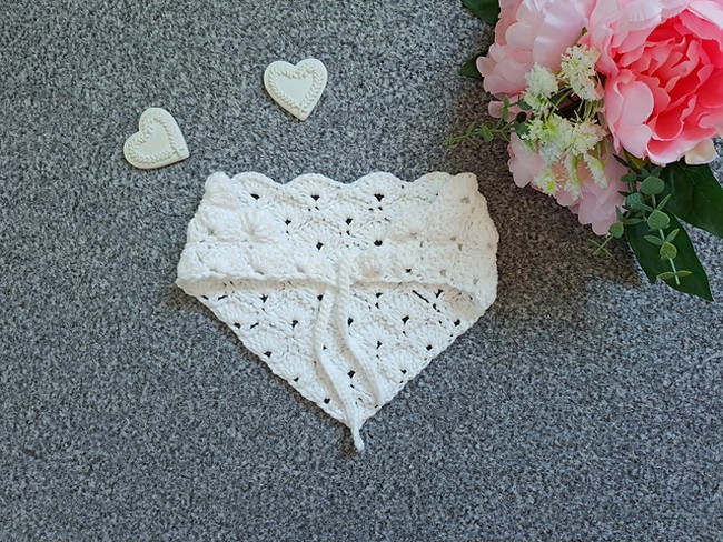 Crochet Cottagecore Bandana Pattern