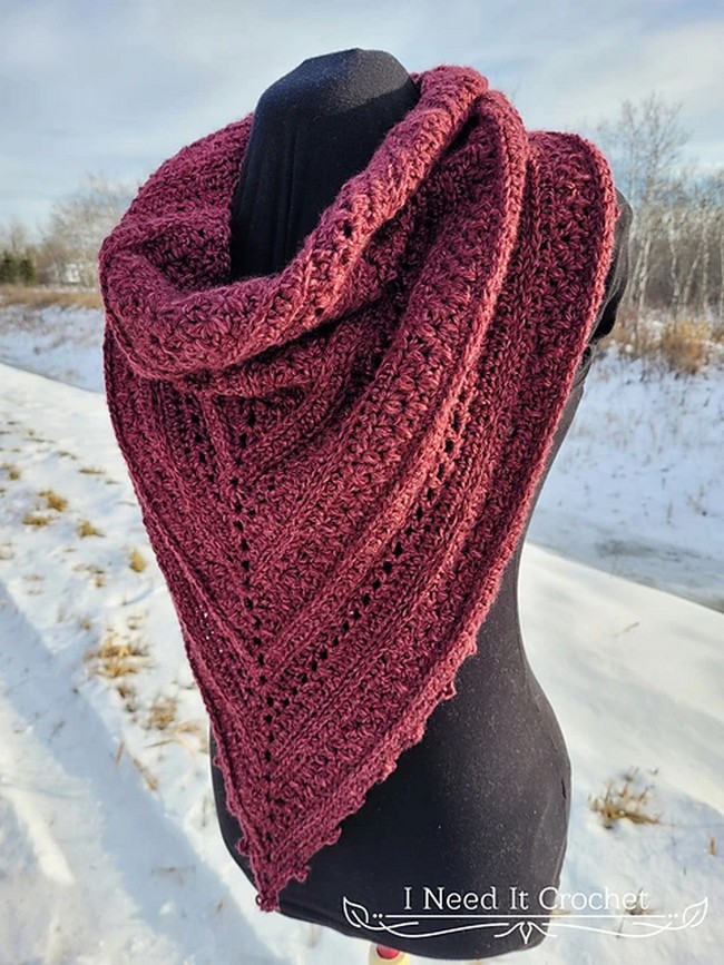 Crochet Culmination Bandana Cowl Pattern