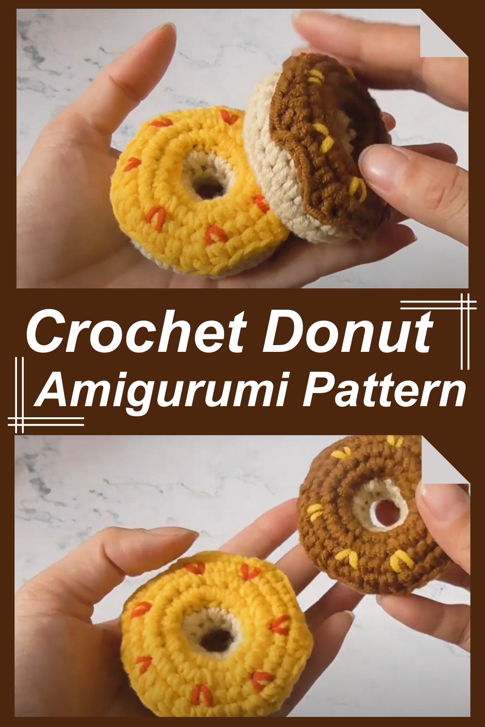 Crochet Donut Amigurumi Pattern