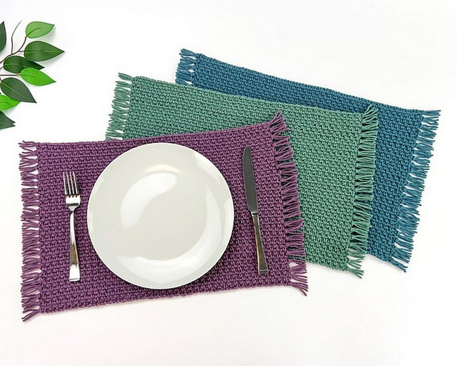 Crochet Easy Placemat Pattern