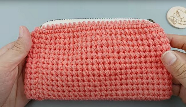 Crochet Easy Zipper Purse