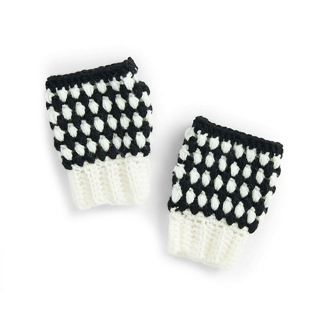 Crochet Fingerless Gloves Pattern 